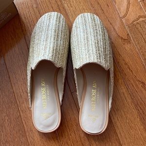 Melrose Ave square toe mule